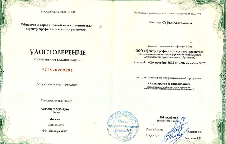 Иванюк Софья Леонидовна 3