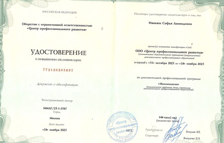 Иванюк Софья Леонидовна 4